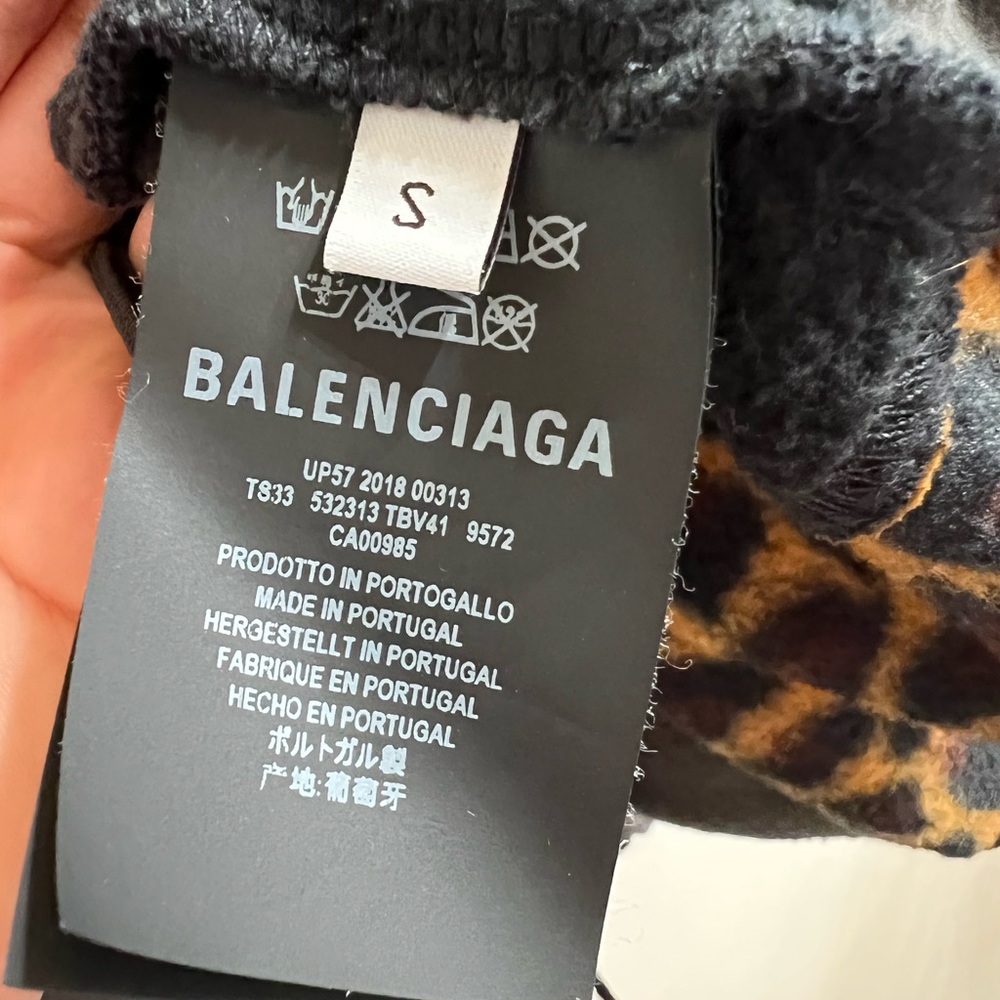 Balenciaga patchwork fleece Top - Picture 6 of 11